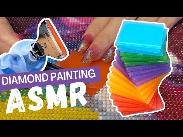 Super Satisfying ASMRLong Awaited Diamond Painting UnboxingNo Talking