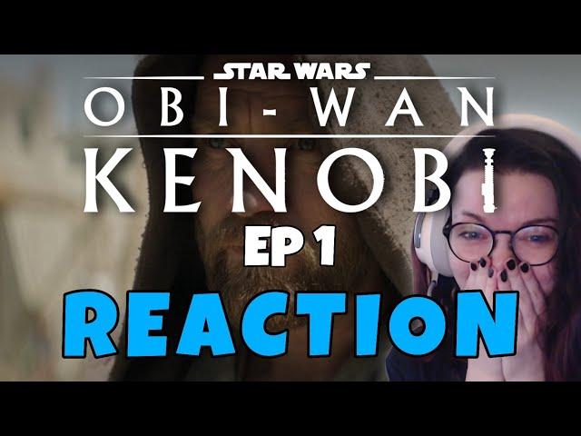 HE'S FINALLY HERE!!! Obi Wan Kenobi Ep 1 - REACTION!