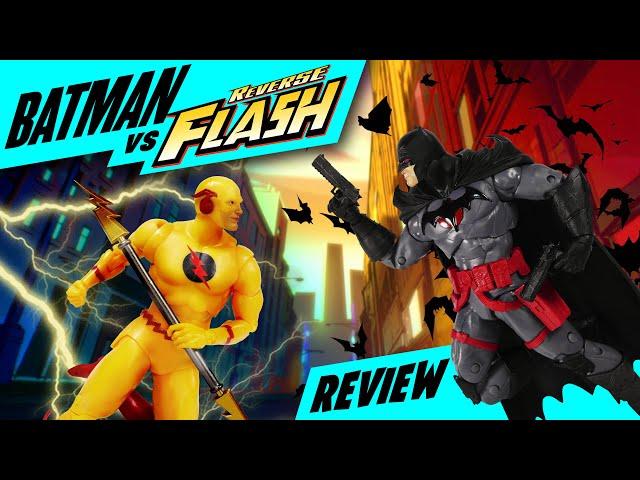 McFarlane Toys DC Multiverse FLASHPOINT Batman vs Professor Zoom Reverse Flash