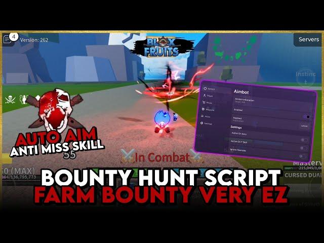 OP AIMBOT Script for Bounty Hunting! This Script Also Have Many Useful Feature - Blox Fruits Script