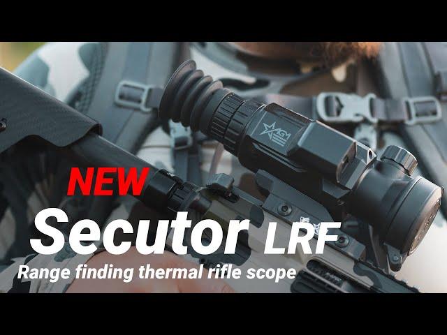 Meet The AGM Secutor LRF Thermal Scope Line: Built-in Ballistic Calculator and Laser Range Finder.