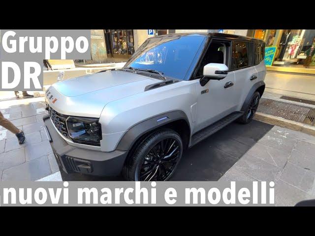 DR nuovi modelli e brand: ICH-X (fuoristrada), EVO SPAZIO (monovolume), TIGER (suv)