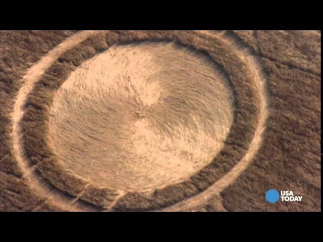 Mysterious crop circle appears in Germany