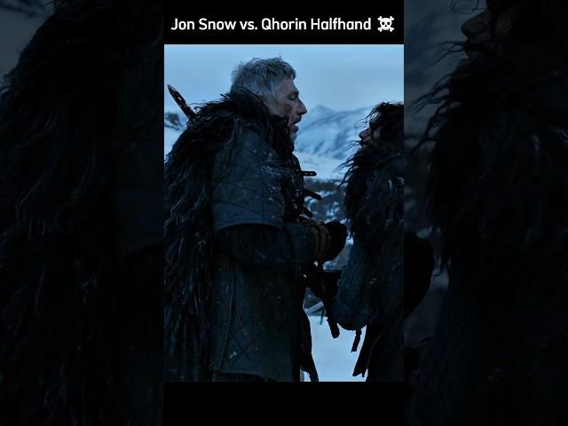 Jon Snow vs. Qhorin Halfhand - Game of Thrones