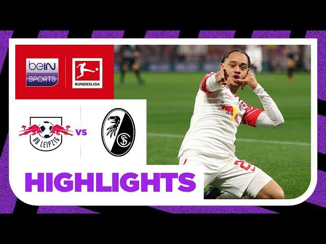 RB Leipzig v SC Freiburg | Bundesliga 23/24 Match Highlights