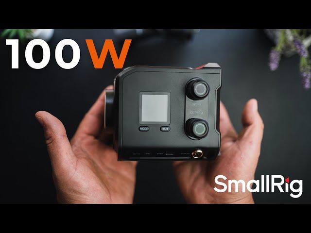 Budget Studio Lighting for Video | Smallrig RC 100B COB Light