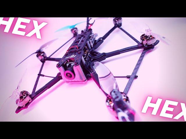 Wir fliegen Hexacopter im Regen Flywoo HEXplorer LR 4 mit DJI Digital im Test