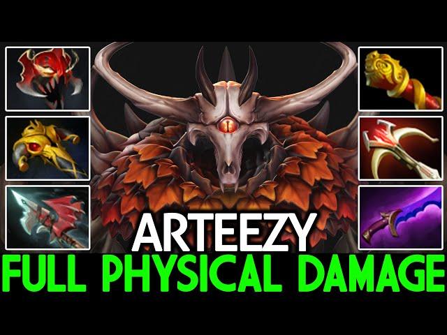 ARTEEZY [Shadow Fiend] Madness Build Full Physical Damage Dota 2