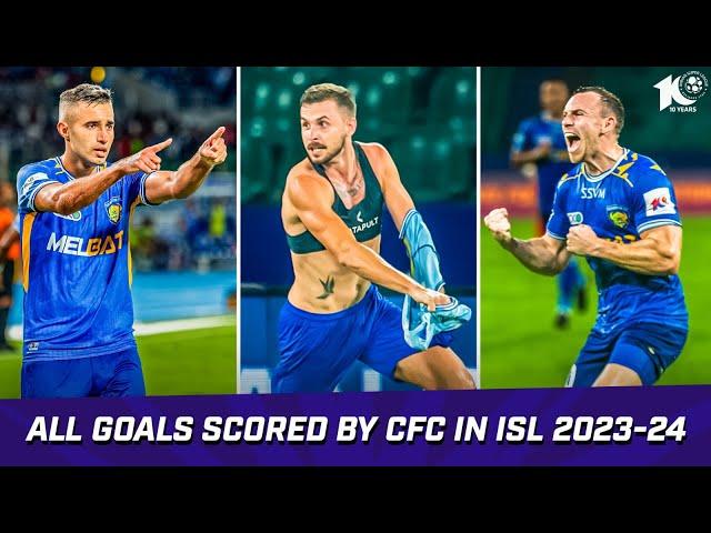 All Goals Chennaiyin FC | ISL 2023-24