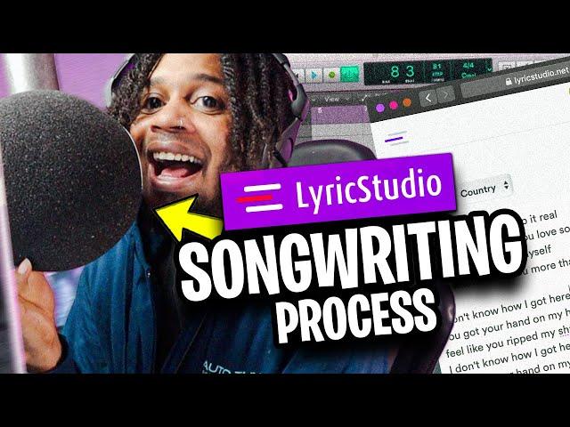 how to write song lyrics with ai // making a song with LyricStudio *EASY*