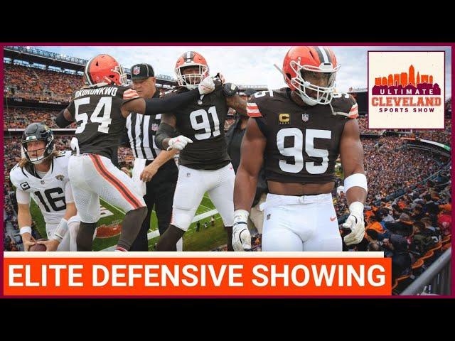 The Cleveland Browns defense played ELITE on the road against Trevor Lawrence & the Jags