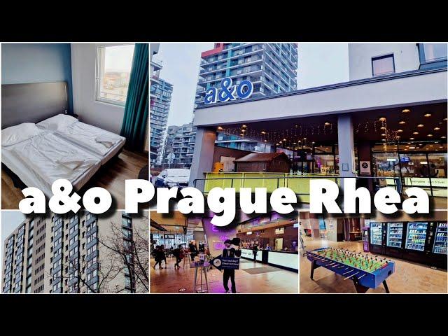 a&o Hostel Prague Rhea - Cheap hostel with Private rooms - Reasonable Price for room with shower/WC.