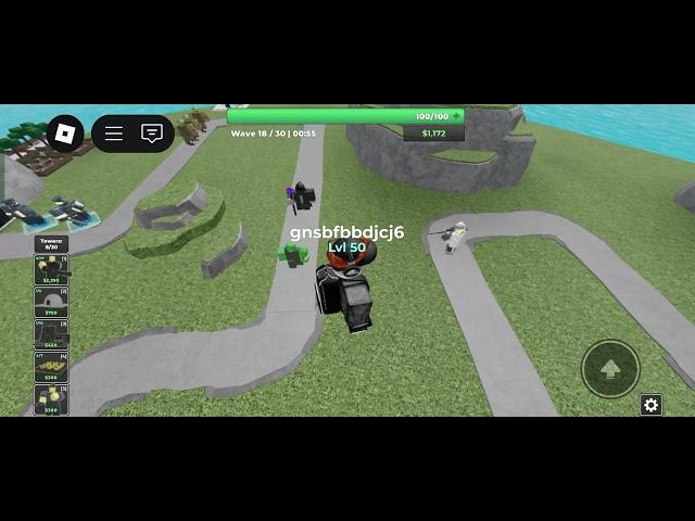 Killing the Gladiator in Base TD