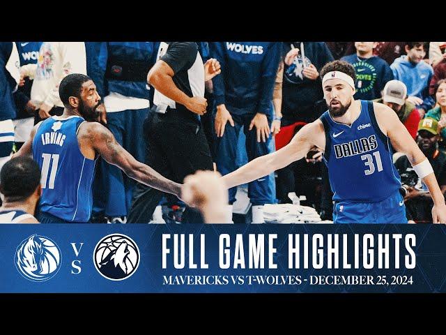 Dallas Mavericks Highlights vs. Minnesota Timberwolves | December 25, 2024