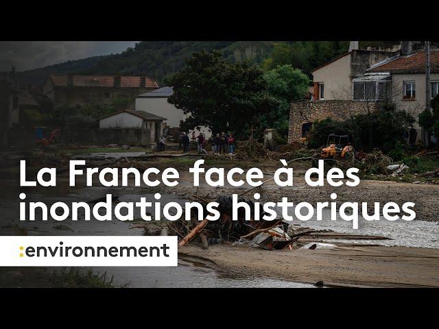 La France face à des inondations historiques