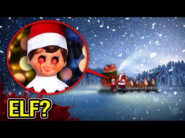 DRONE CATCHES ELF ON THE SHELF IN REAL LIFE!! (I CAUGHT HIM MOVING)