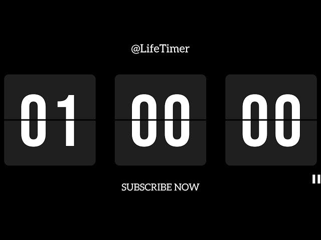 1 Hour Countdown Timer ⌛ #1hour #60minutes | @LifeTimer