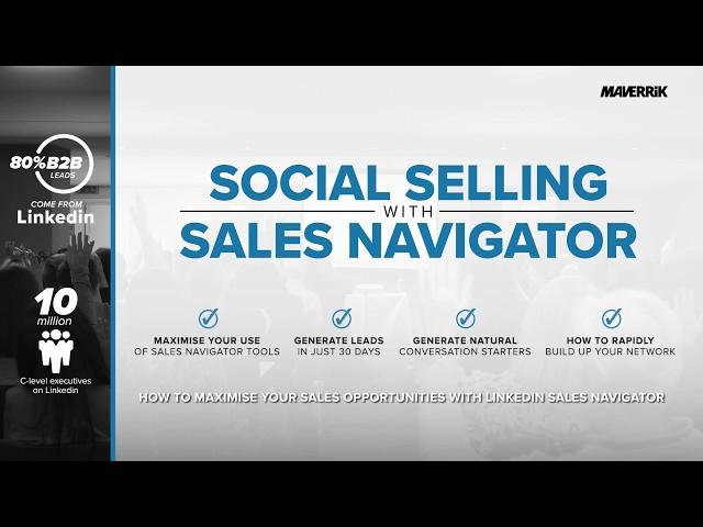 Social Selling with Sales Navigator