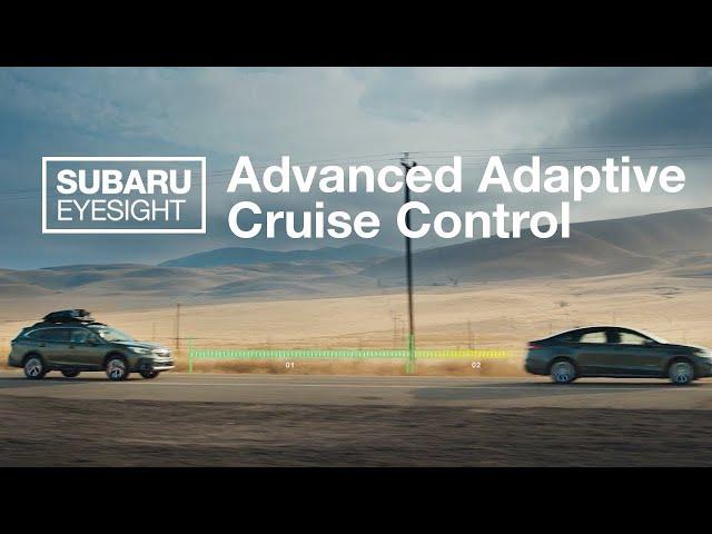 Staying Centered | New Subaru Tech | Advanced Adaptive Cruise Control