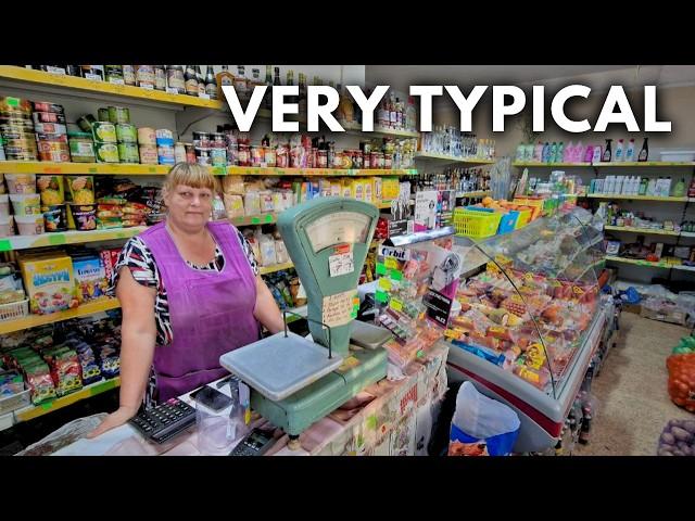 Russian TYPICAL Village Store Tour