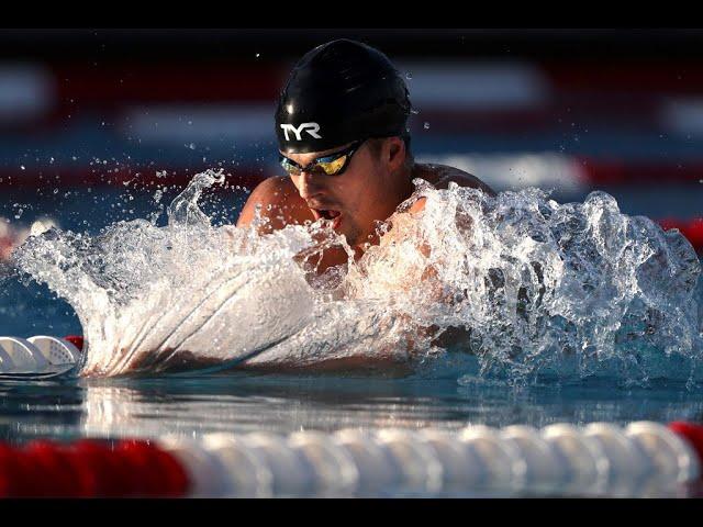 Nic Fink Goes Sub-1:00 in Men's 100M Breaststroke A Final - 2021 TYR Pro Series at Mission Viejo