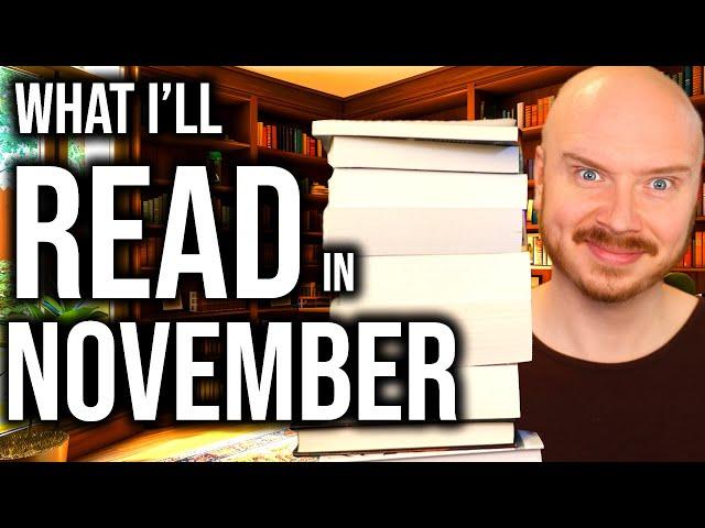 My November TBR (What I'll Be Reading This Month)