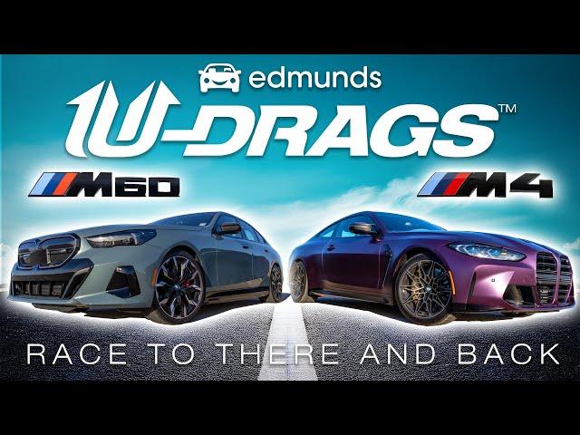 U-DRAG RACE: BMW i5 M60 vs. BMW M4 Competition | Handling, Quarter Mile, Acceleration & More