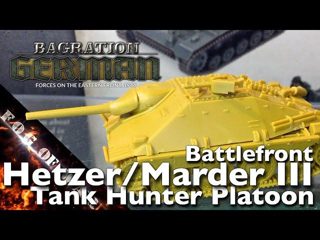 Review | BF Hetzer Tank-Hunter Platoon 1/100 (15mm) | Flames of War