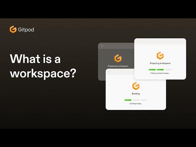 What is a workspace? ️