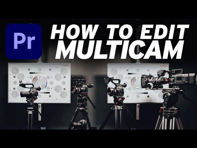 How to edit with Multi-Cam in Premiere Pro v15. Quick and Easy overview [Beginner Tutorial]