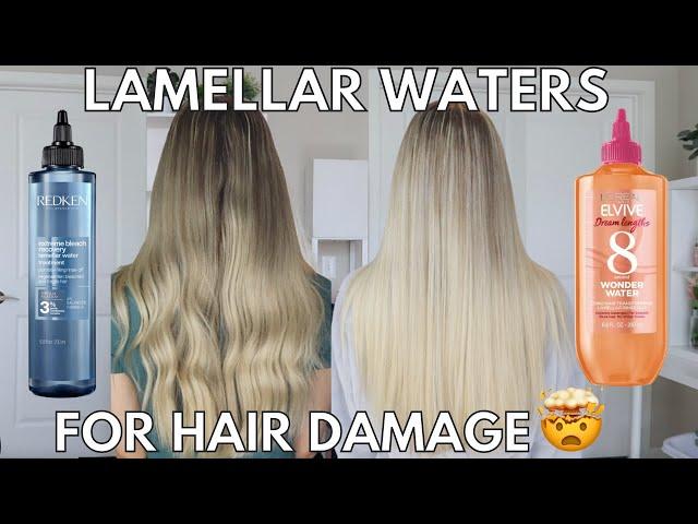 What Is Lamellar Water For Damaged Hair? Loreal 8 Second Wonder Water Review | Loreal 8 Second Water