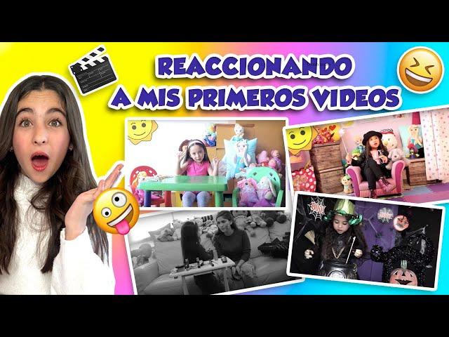 REACCIONANDO A MIS PRIMEROS VIDEOS! 