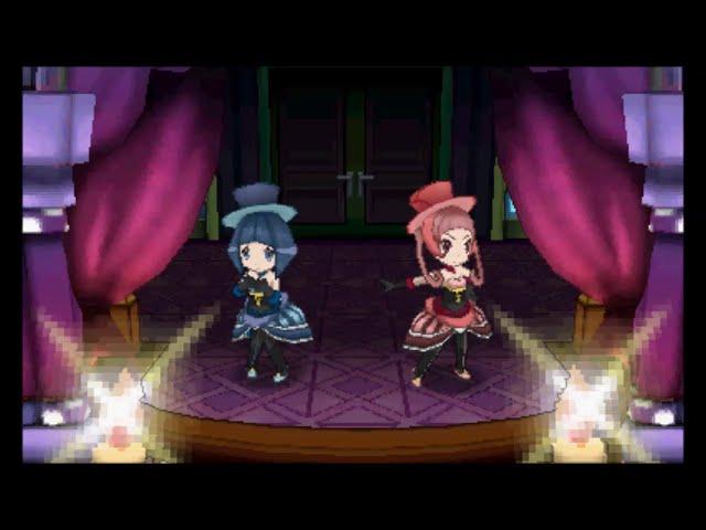 Pokemon Omega Ruby/Alpha Sapphire - Battle Chatelaines Evelyn and Dana (Multi Battle)