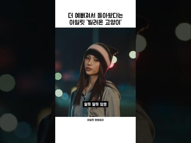 더 예뻐져서 돌아왔다는 아일릿 '빌려온 고양이'『아일릿』