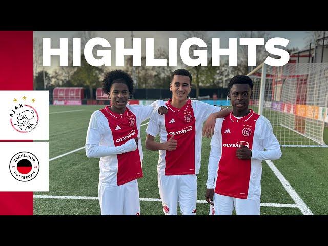 That last goal is just...   | Highlights Ajax O16 - Excelsior