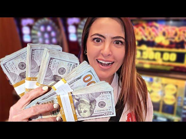 HUGE Bets Using The Casino's Money in Vegas!