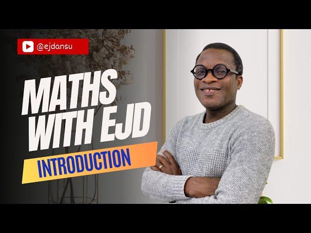Welcome to Maths w/EJD