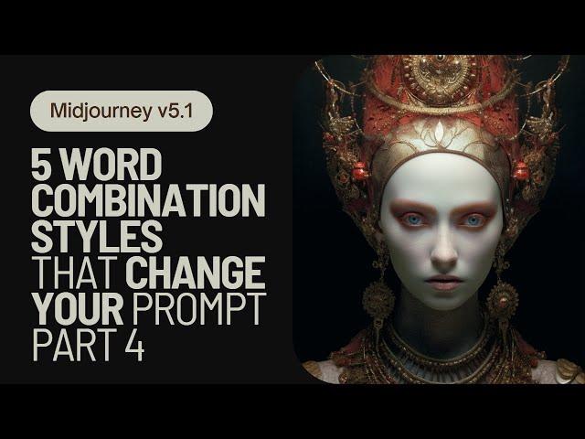 Midjourney 5.1 | 5 styles that make your prompts look different | Part 4