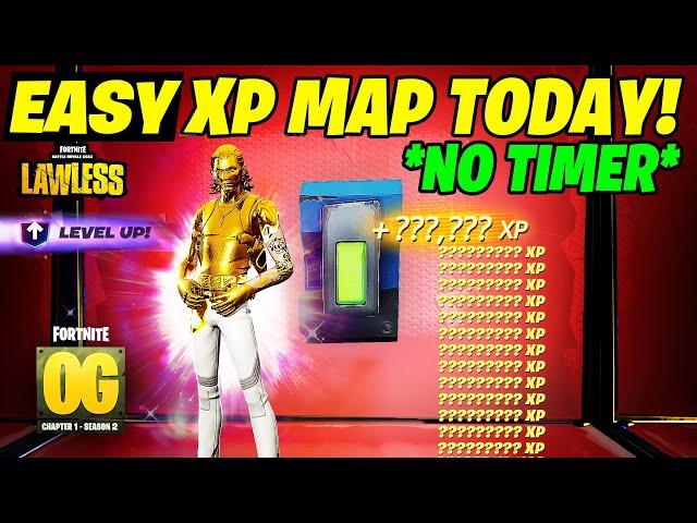 NEW NO TIMER Fortnite XP GLITCH Map to LEVEL UP in Chapter 6 Season 2! (OUTDATED)