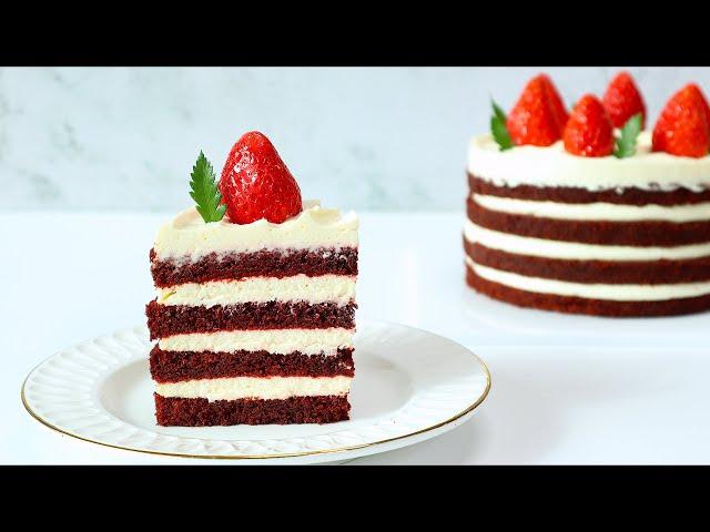  A lovely red velvet cake recipe you want to eat with your loved ones ( christmas cake )