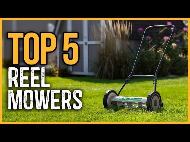 Best Reel Mowers 2024 | Top 5 Best Manual Push Lawn Mower Reviews