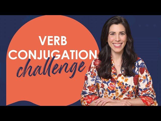 30-Day Verb Conjugation Challenge in Brazilian Portuguese