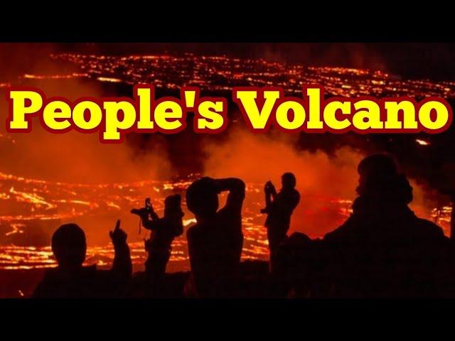 People's Volcano: A 21st Century Wonder/ Iceland Fagradalsfjall Geldingadalir Volcano