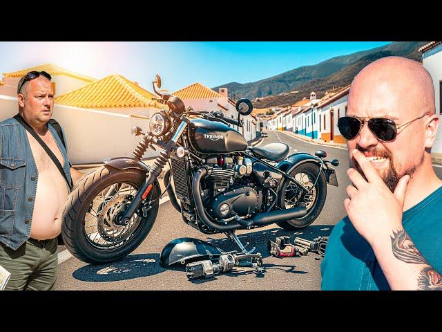 A Broken Triumph & British Tourists in Tenerife