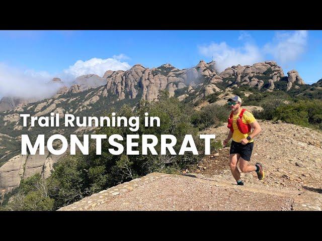 I Went Trail Running in Montserrat, Spain