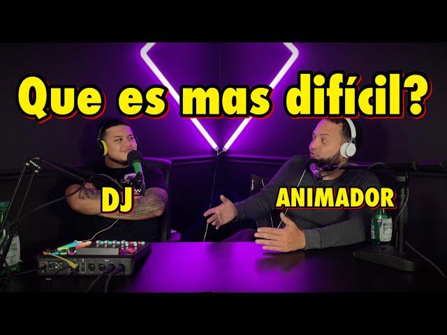 Que es mas dificil? Ser DJ o Animador! DJMCJR TV 2024