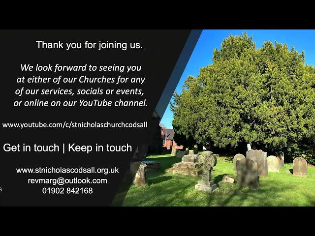 St. Nicholas Church Codsall - Sunday 9th March - Communion service