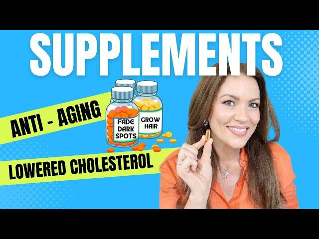 SUPPLEMENTS that CHANGED MY SKIN! Over 50