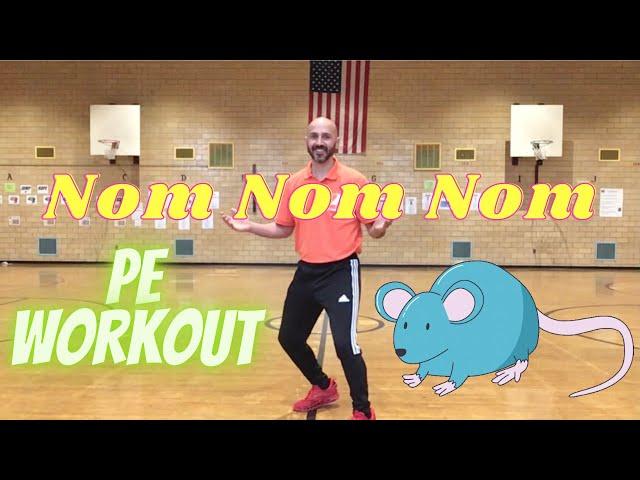 PhysEdZone: “Nom Nom Nom” PE Dance Fitness Warm-Up | Brain Break