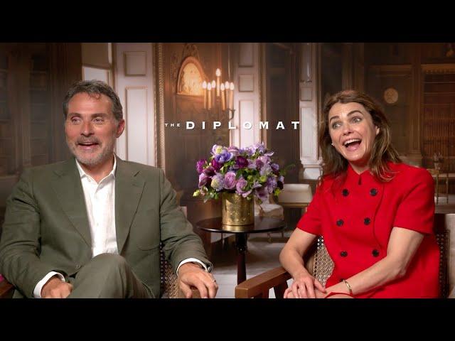 THE DIPLOMAT Season 2 Interview! Keri Russell, Rufus Sewell, Ali Ahn, David Gyasi, Debora Cahn